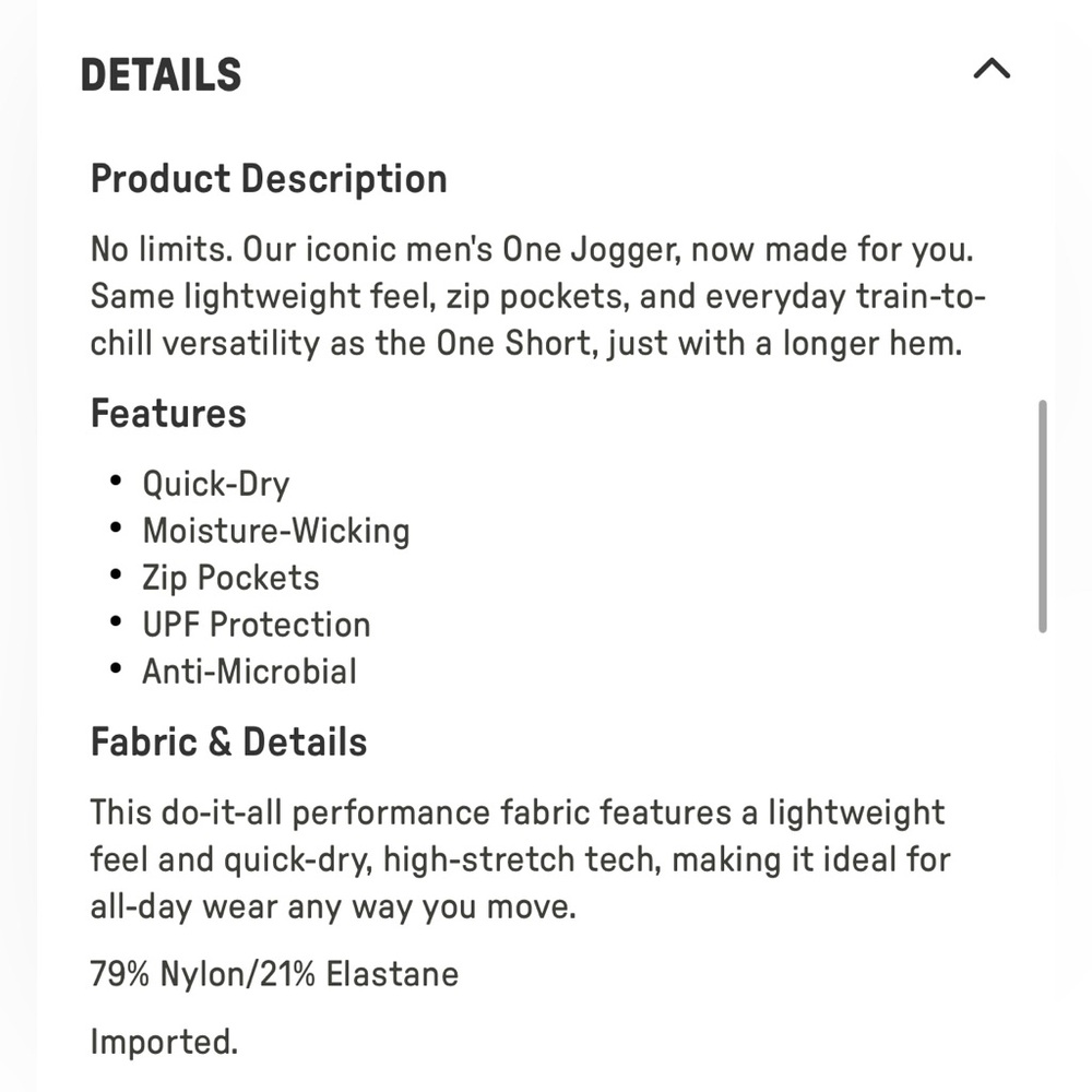 Fabletics The One Jogger - XL Regular - Picture 3 of 4